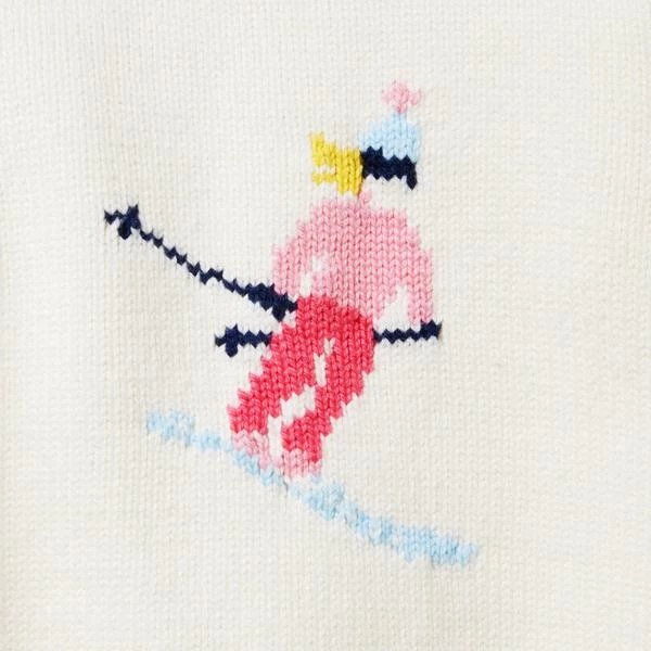 Cable Knit Ski Sweater Cream And Sugar 3 Cable Knit Ski Sweater Cream And Sugar - Image 3