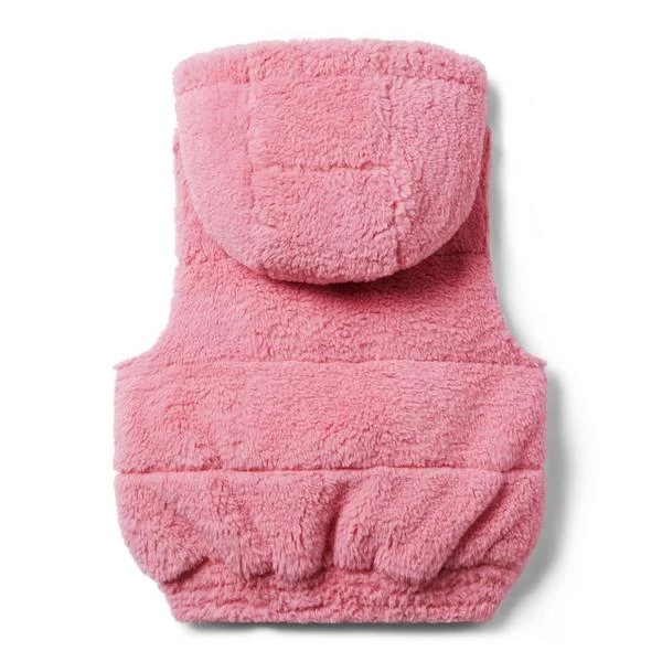 The Plush Faux Fur Vest Peony 2 The Plush Faux Fur Vest Peony - Image 2