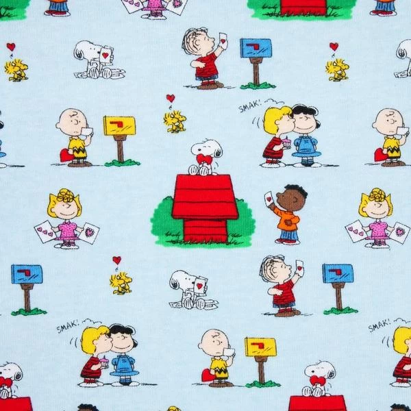 Good Night Pajamas In PEANUTS Valentine Friends Sky Blue Valentine Friends 2 Good Night Pajamas In PEANUTS Valentine Friends Sky Blue Valentine Friends - Image 2