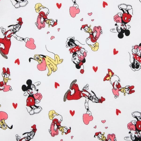 GOOD NIGHT PAJAMAS IN DISNEY MICKEY MOUSE VALENTINE Pink Dinosaur Friends 2 GOOD NIGHT PAJAMAS IN DISNEY MICKEY MOUSE VALENTINE Pink Dinosaur Friends - Image 2
