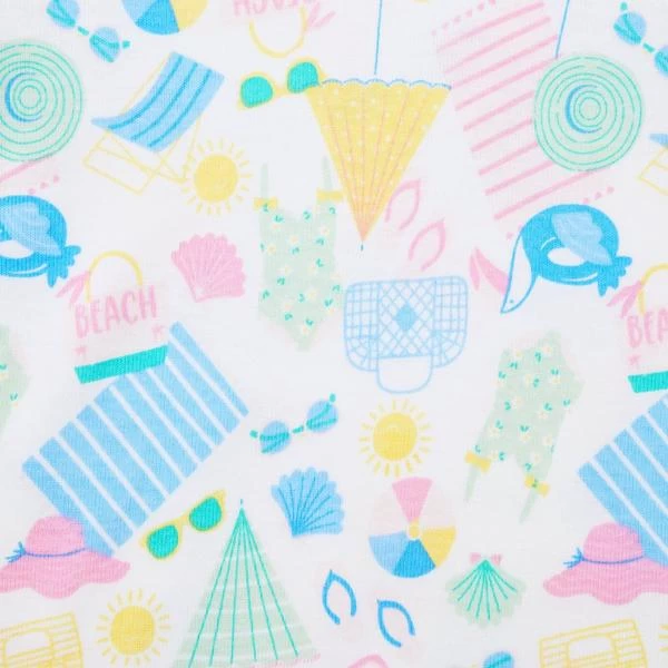 Good Night Pajamas In Beach Dreams White Beach Dreams 2 Good Night Pajamas In Beach Dreams White Beach Dreams - Image 2