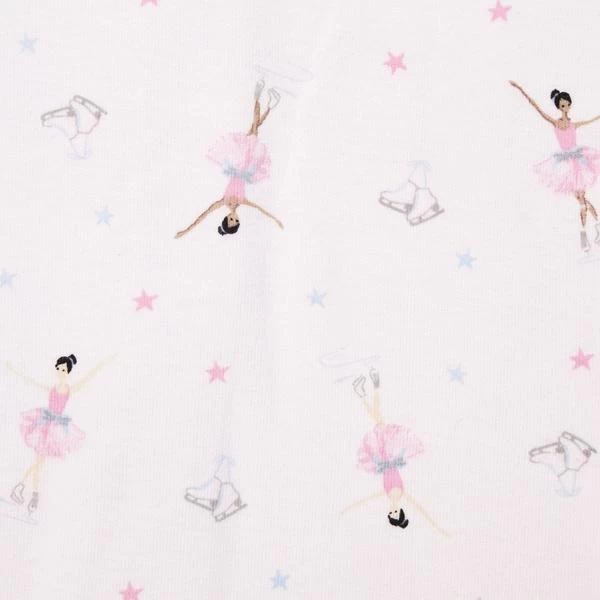 Baby Good Night Footed Pajamas In Ice Skater Pink Ice Skater 2 Baby Good Night Footed Pajamas In Ice Skater Pink Ice Skater - Image 2
