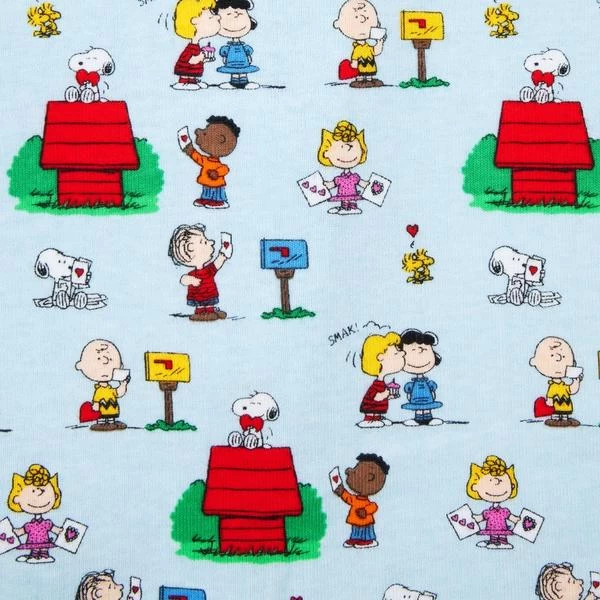 Baby Good Night Footed Pajamas In PEANUTS Valentine Friends Sky Blue Valentine Friends 2 Baby Good Night Footed Pajamas In PEANUTS Valentine Friends Sky Blue Valentine Friends - Image 2