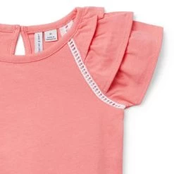 Tiered Ruffle Sleeve Jersey Tee Sashimi -Fashionable Kids Shop 100048371 alt1 JJ