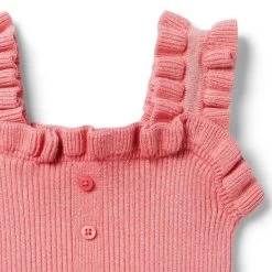 Peplum Ruffle Sweater Top Sashimi -Fashionable Kids Shop 100048374 alt2 JJ