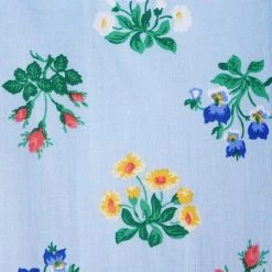 Floral Smocked Waist Short Water Drop Floral -Fashionable Kids Shop 100048377 alt2 JJ