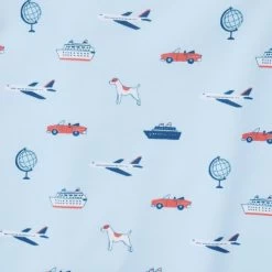 Baby Around The Globe Rash Guard Swimsuit Beau Blue Around The Globe 6 Baby Around The Globe Rash Guard Swimsuit Beau Blue Around The Globe -Fashionable Kids Shop 100048387 alt1 JJ