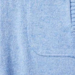 Striped Trim Jogger Marine Blue Heather -Fashionable Kids Shop 100048419 alt1 JJ