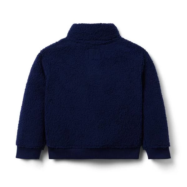 Sherpa Half Snap Pullover Merchant Marine 2 Sherpa Half Snap Pullover Merchant Marine - Image 2