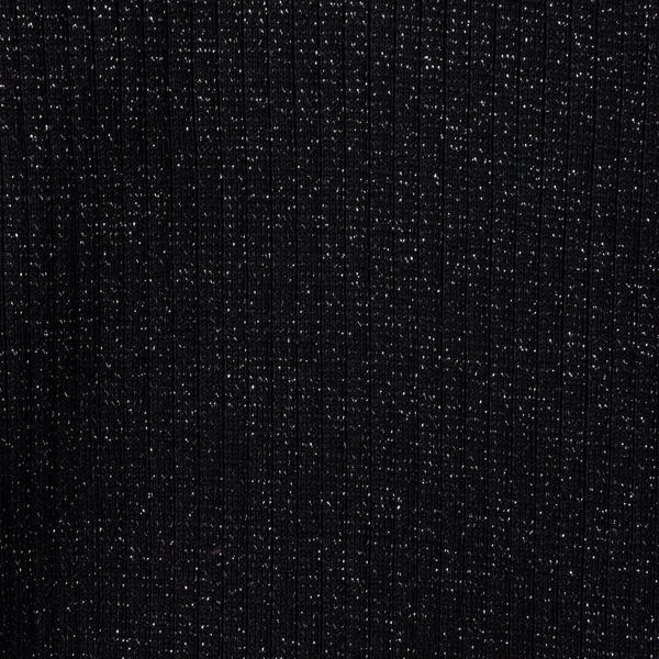 Sparkle Ribbed Puff Sleeve Top JJ Black 3 Sparkle Ribbed Puff Sleeve Top JJ Black - Image 3