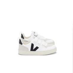Toddler Veja V-10 Sneaker White -Fashionable Kids Shop VEJA CV0702565C alt1 JJ