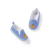 Baby Embroidered Pumpkin Slip-On Sneaker Admiral Blue Pumpkin