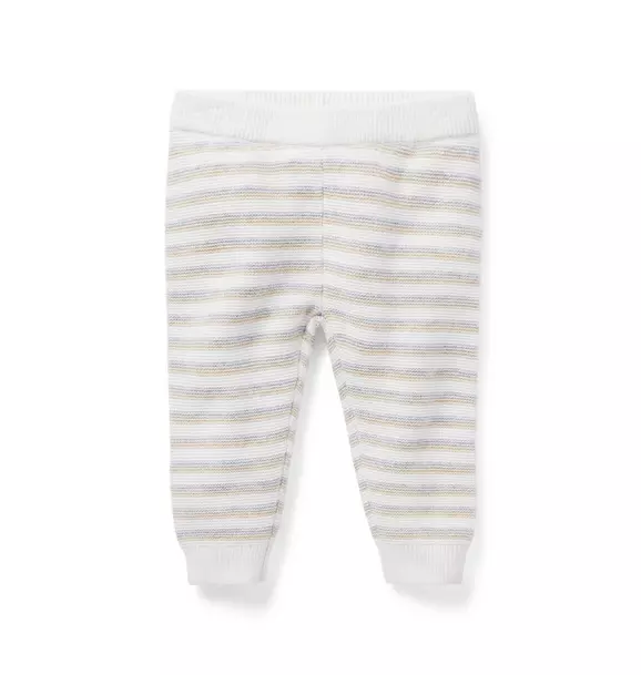 Baby Striped Sweater Pant Fluffy Bunny Heather Stripe 1 Baby Striped Sweater Pant Fluffy Bunny Heather Stripe