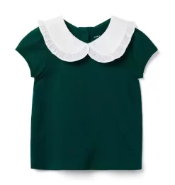 The Statement Collar Top Enchanted Forest