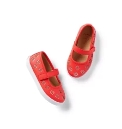 Eyelet Sneaker Tomato