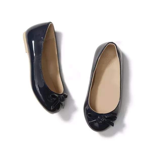 Patent Bow Ballet Flat Merchant Marine 1 Patent Bow Ballet Flat Merchant Marine