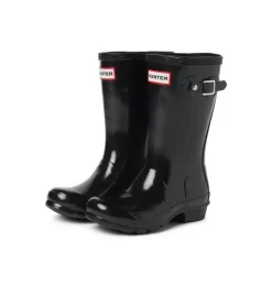 Hunter Original Kids Chelsea Rain Boot Black