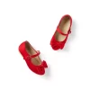 Satin Bow Ballet Flat Bradbury Red