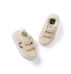 Toddler Veja Esplar Suede Sneaker Blushing Beige