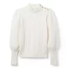 Cable Knit Sweater Ivory