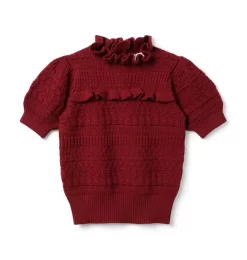 The Heights Sweater Top Syrah