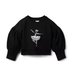 Ballerina Sweatshirt JJ Black
