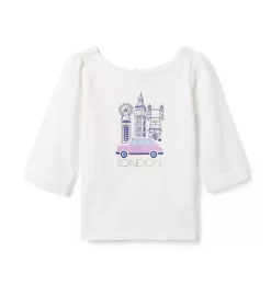 London Tee Jet Ivory