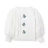 The Garden Lane Sweater White