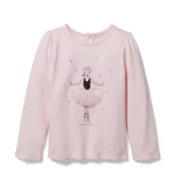 Ballerina Tee Barely Pink
