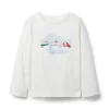 Snowman Friends Tee Cream