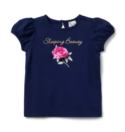 Disney Aurora Sleeping Beauty Tee Navy