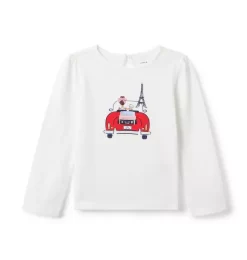 Paris Tee Jet Ivory