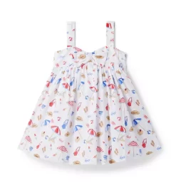 The Sunshine Sundress White Beach Icon