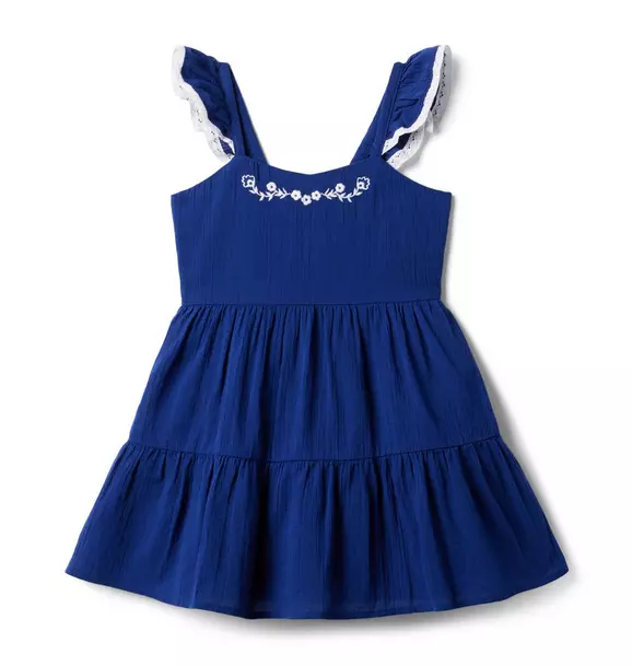 Embroidered Gauze Sundress Blueprint 1 Embroidered Gauze Sundress Blueprint