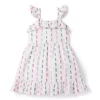 Swiss Dot Sundress White Swiss Dot