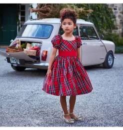 The Tartan Holiday Dress Bradbury Red Tartan