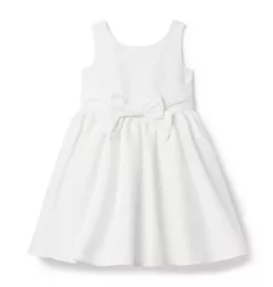 The Satin Gala Dress Jet Ivory