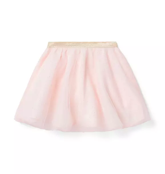 The Sparkle Tulle Skirt Pale Pink Sparkle 1 The Sparkle Tulle Skirt Pale Pink Sparkle