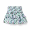 The Hailey Smocked Skirt Plume Floral
