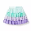 Disney The Little Mermaid Tulle Skirt Aqua