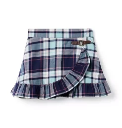 The Plaid Quad Skirt Merchant Marine Plaid