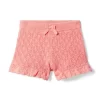 The Crochet Getaway Short Salmon Rose