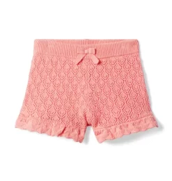 The Crochet Getaway Short Salmon Rose