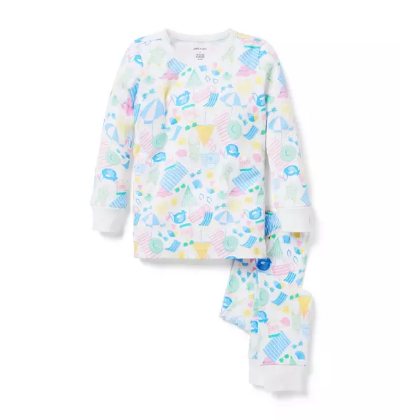 Good Night Pajamas In Beach Dreams White Beach Dreams 1 Good Night Pajamas In Beach Dreams White Beach Dreams