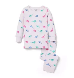 Good Night Pajamas In Dinosaur Friends Pink Dinosaur Friends