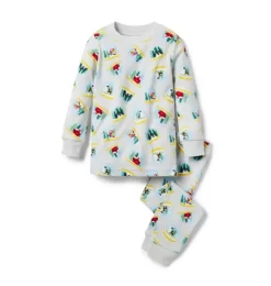 Good Night Pajamas In Snow Globe Grey Snow Globe