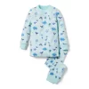 Good Night Pajamas In Hanukkah Dog Sky Blue Hanukkah Dog