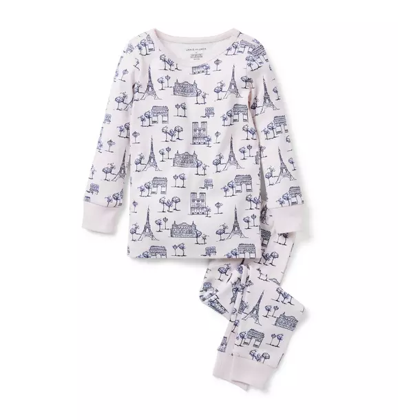 Good Night Pajamas In Paris Pink Marshmallow Paris 1 Good Night Pajamas In Paris Pink Marshmallow Paris