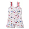 Beach Icon Romper White Beach Icon