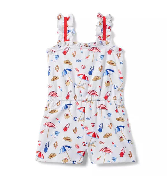 Beach Icon Romper White Beach Icon 1 Beach Icon Romper White Beach Icon